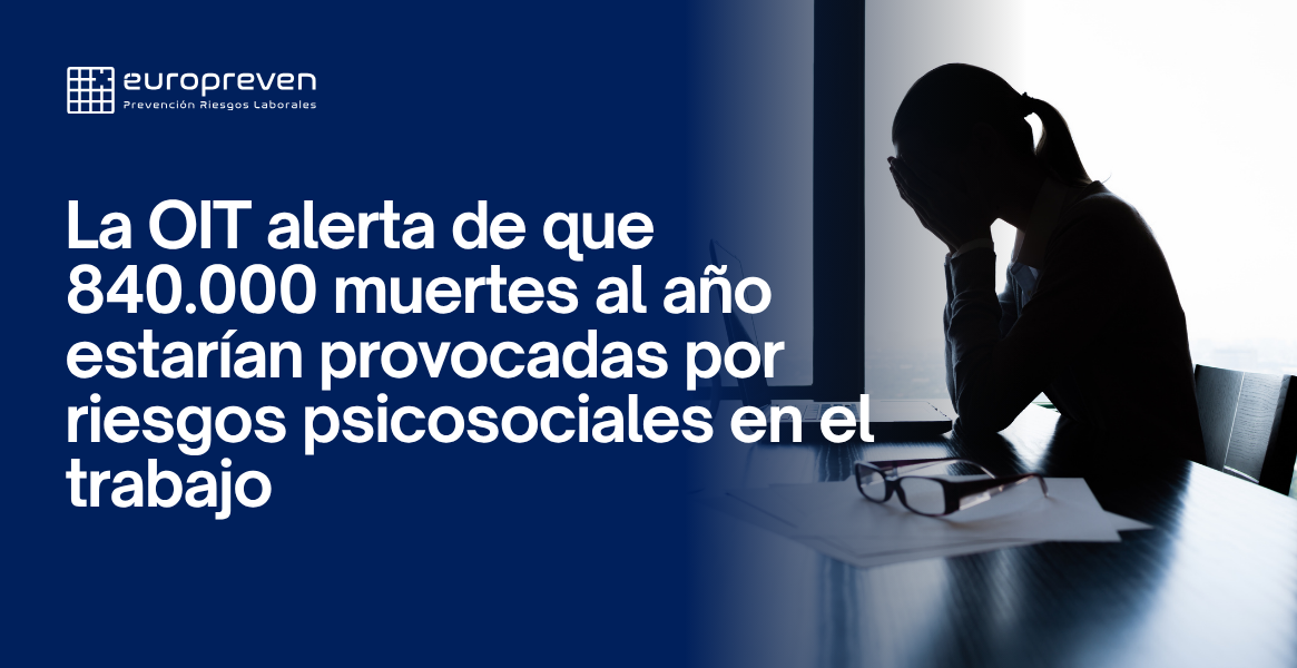 La OIT alerta de que 840.000 muertes al año estarían provocadas por riesgos psicosociales en el trabajo